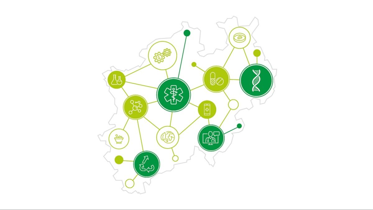  Bildcoallage mit farbigen Icons